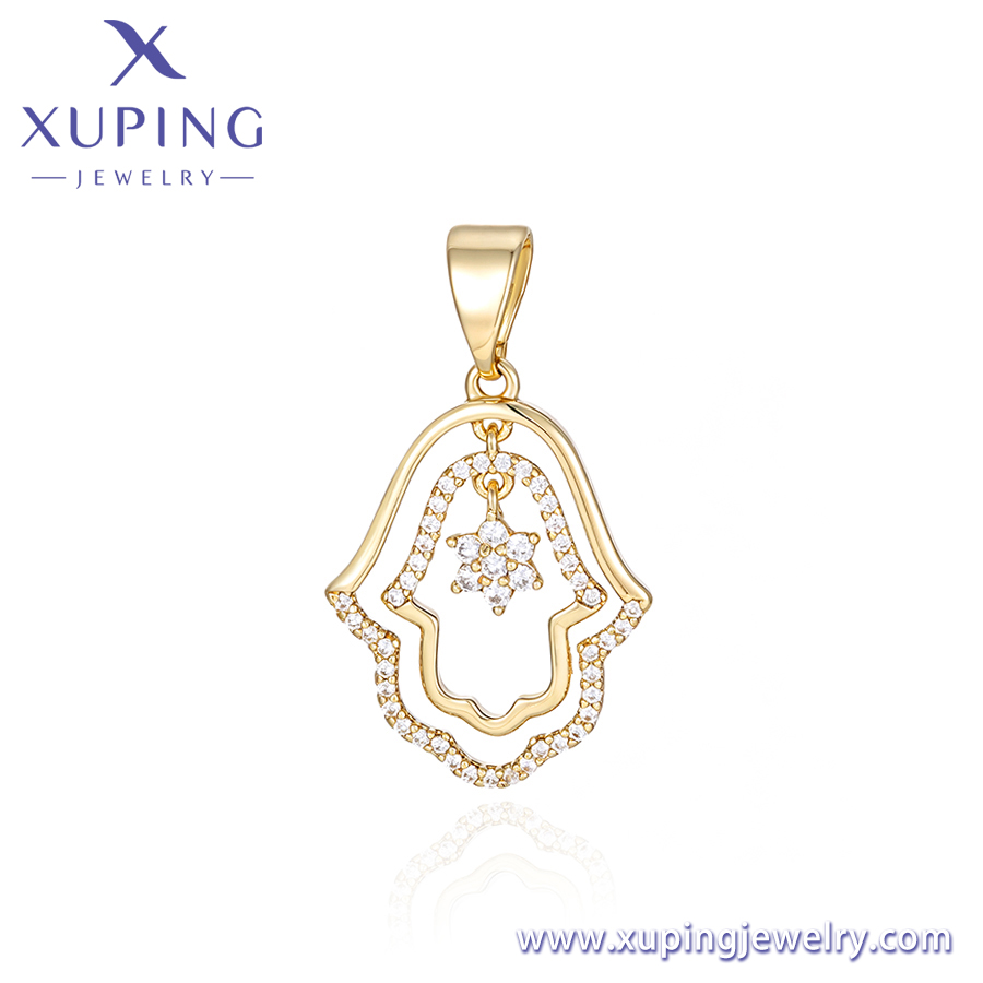 14k gold color pendant